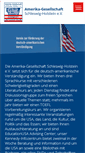 Mobile Screenshot of amerika-gesellschaft.de